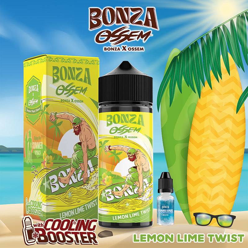 BONZA - Lemon Lime Twist - 120ml - Super Vape Store