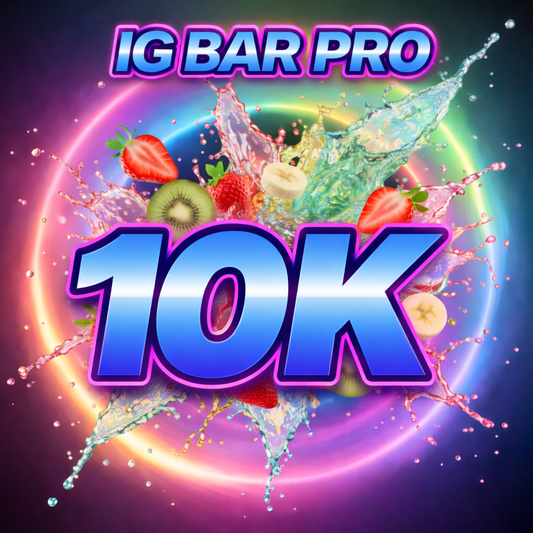 Iget Bar Pro Disposable Vape - 10K- $80 - (Buy 10 Save $100!)