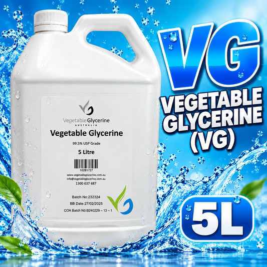 Vegetable Glycerine (VG) — USP Food Grade